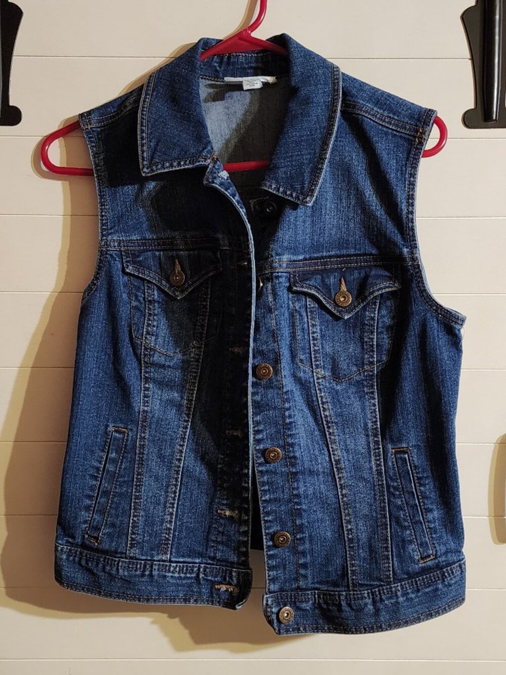 Style & Co. Denim Jean Vest